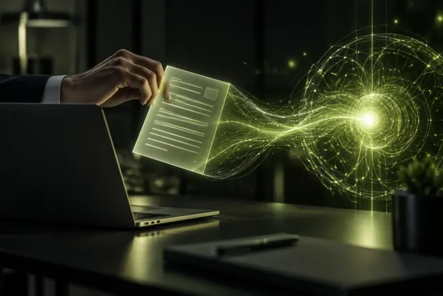Generative AI in Business: What Uploading a File Really Reveals