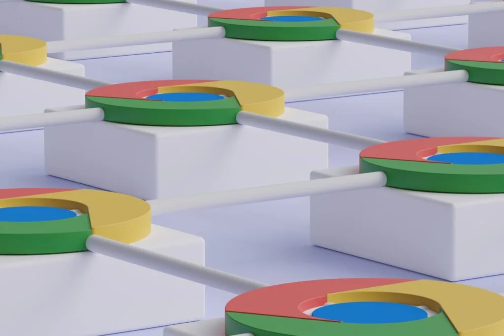 a group of colorful cubes